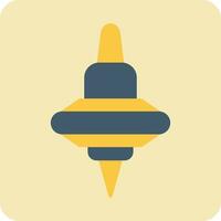 Spinning Top Vector Icon