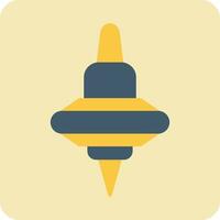 Spinning Top Vector Icon