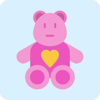 Teddy Bear Vector Icon