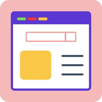 Browser Vector Icon