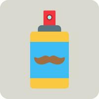 Beard Oil Vector Icon