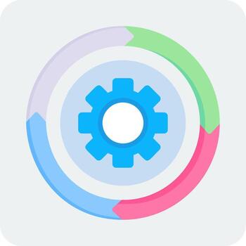 Pie Chart Vector Icon