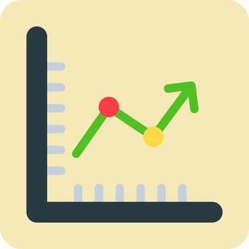 Graph Vector Icon