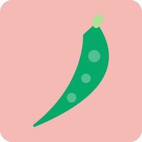 Green Beans Vector Icon