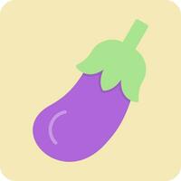 Eggplant Vector Icon
