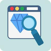 magnifying glass Vector Icon