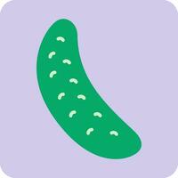 icono de vector de pepino