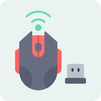Wireless Mouse Vector Icon