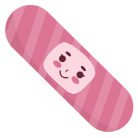 pink adhesive plaster png