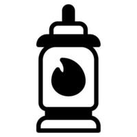 Lantern Icon Illustration for web, app, infographic, etc vector