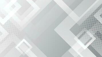 Abstract Geometric White and Grey Background vector