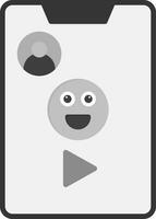 Videocall Vector Icon