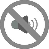 No Sound Vector Icon