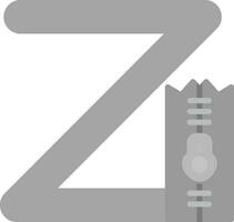 Small Z Vector Icon