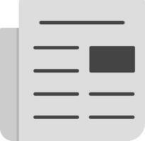 Newspaper Vector Icon