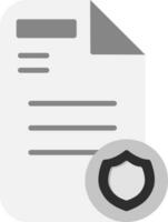 icono de vector de documento