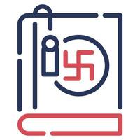 Swastika Icon Illustration for web, app, infographic, etc vector