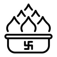 Modak Icon Illustration for web, app, infographic, etc vector