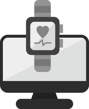 Computer Vector Icon