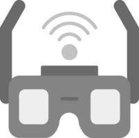 Smart Glasses Vector Icon