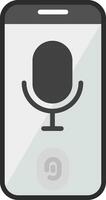 Voice Recognition Vector Icon