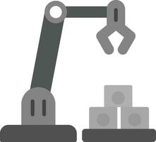 Robotic Arm Vector Icon