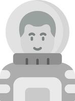 icono de vector de astronauta