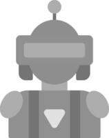 icono de vector de robot