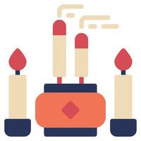 Incense Icon Illustration for web, app, infographic, etc vector