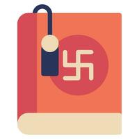 Swastika Icon Illustration for web, app, infographic, etc vector