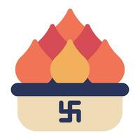 Modak Icon Illustration for web, app, infographic, etc vector