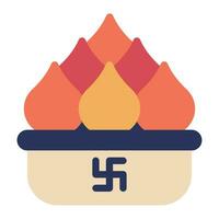 Modak Icon Illustration for web, app, infographic, etc vector