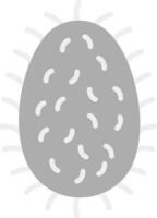 rabia lisavirus vector icono