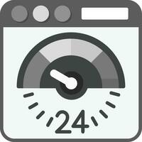 speed test Vector Icon