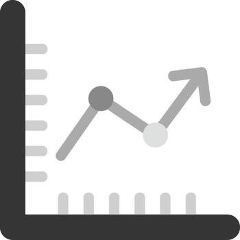 Graph Vector Icon