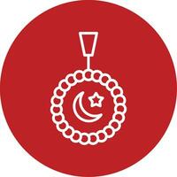 Tasbih Vector Icon