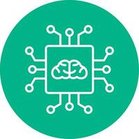 Artificial Intelligence Vector Icon