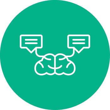 natural idioma Procesando vector icono