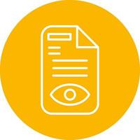 Document Vector Icon