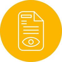 Document Vector Icon