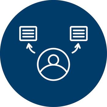 natural idioma Procesando vector icono