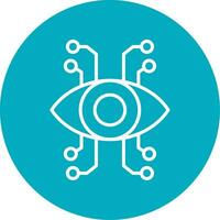 Bionic Eye Vector Icon