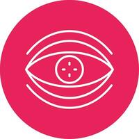 Bionic Contact Lens Vector Icon