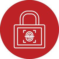 Fingerprint Vector Icon