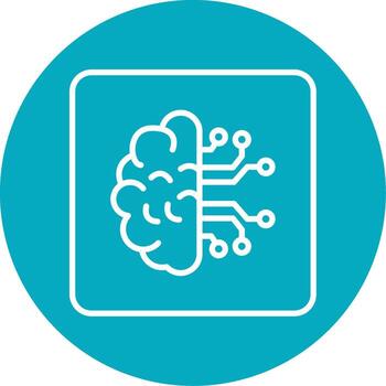 Artificial Intelligence Vector Icon