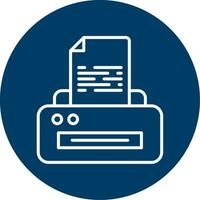 Printer Vector Icon