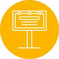 Billboard Vector Icon