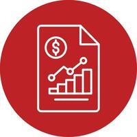 Bar Chart Vector Icon