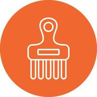 Afro Comb Vector Icon