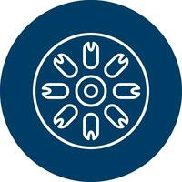 Centric Diatom Vector Icon
